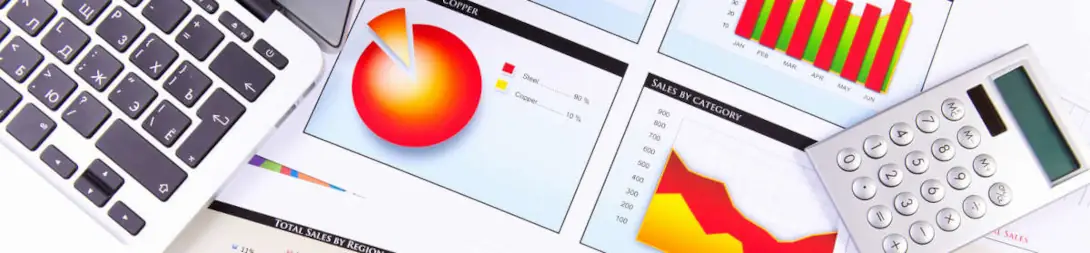 Statistics and Charts on a table